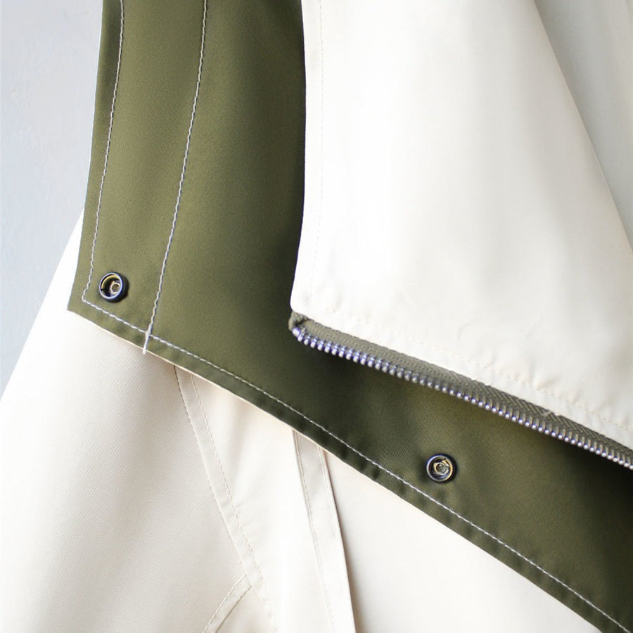 Women's Lightweight Rain Jacket Waterproof Flattering Cut