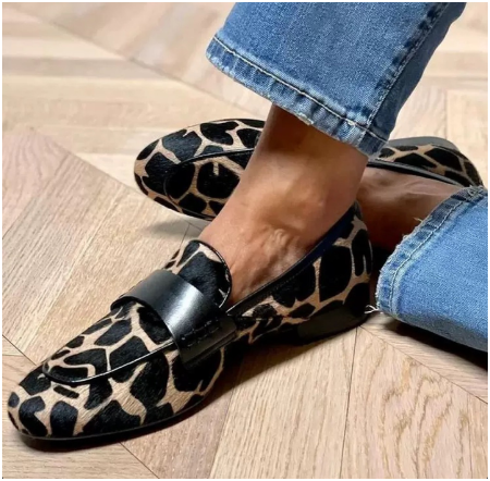Women's Loafers lace trim