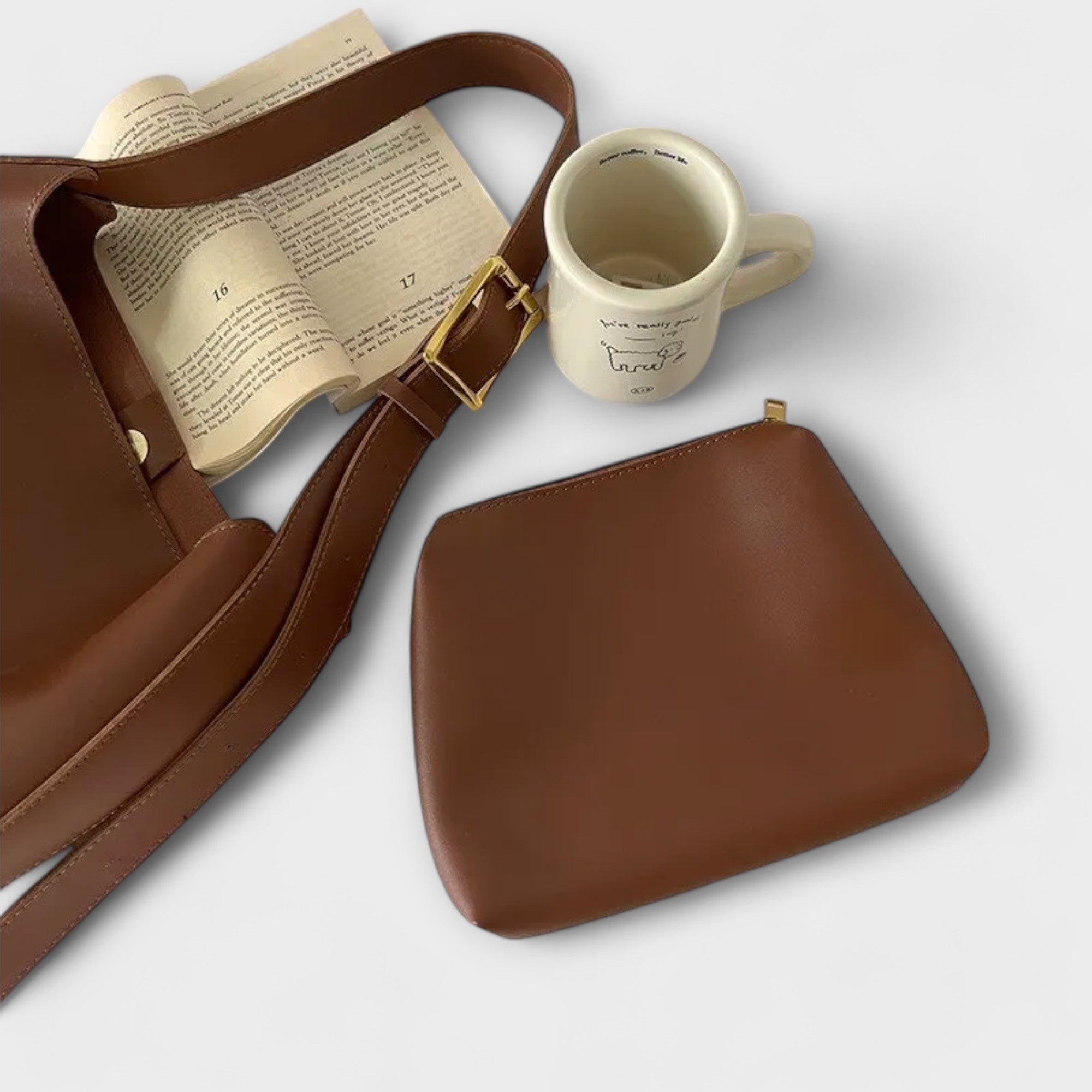 Lily | Elegant Leather Shoulder Bag