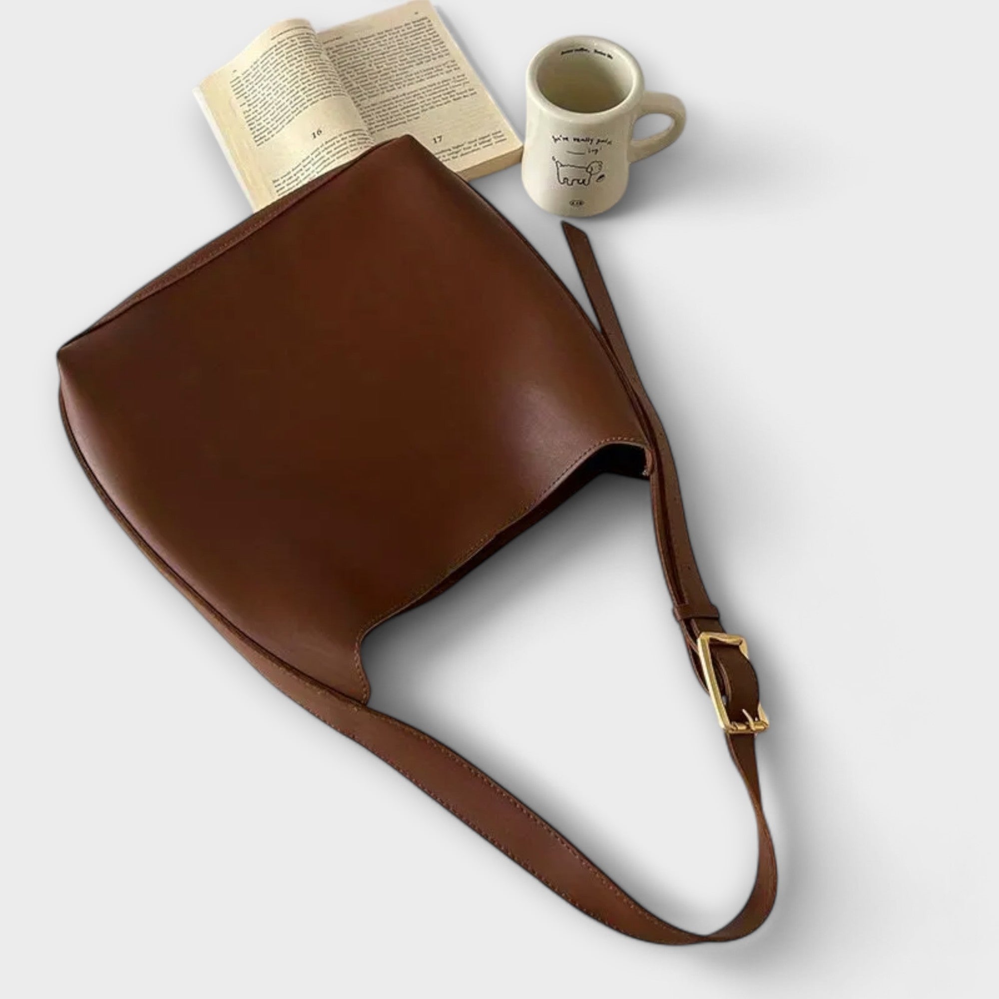 Lily | Elegant Leather Shoulder Bag