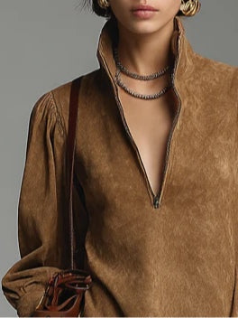 Women's Dress Suede