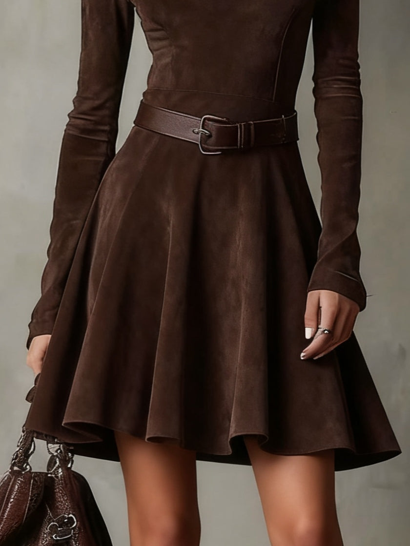 Women's Dress Suede