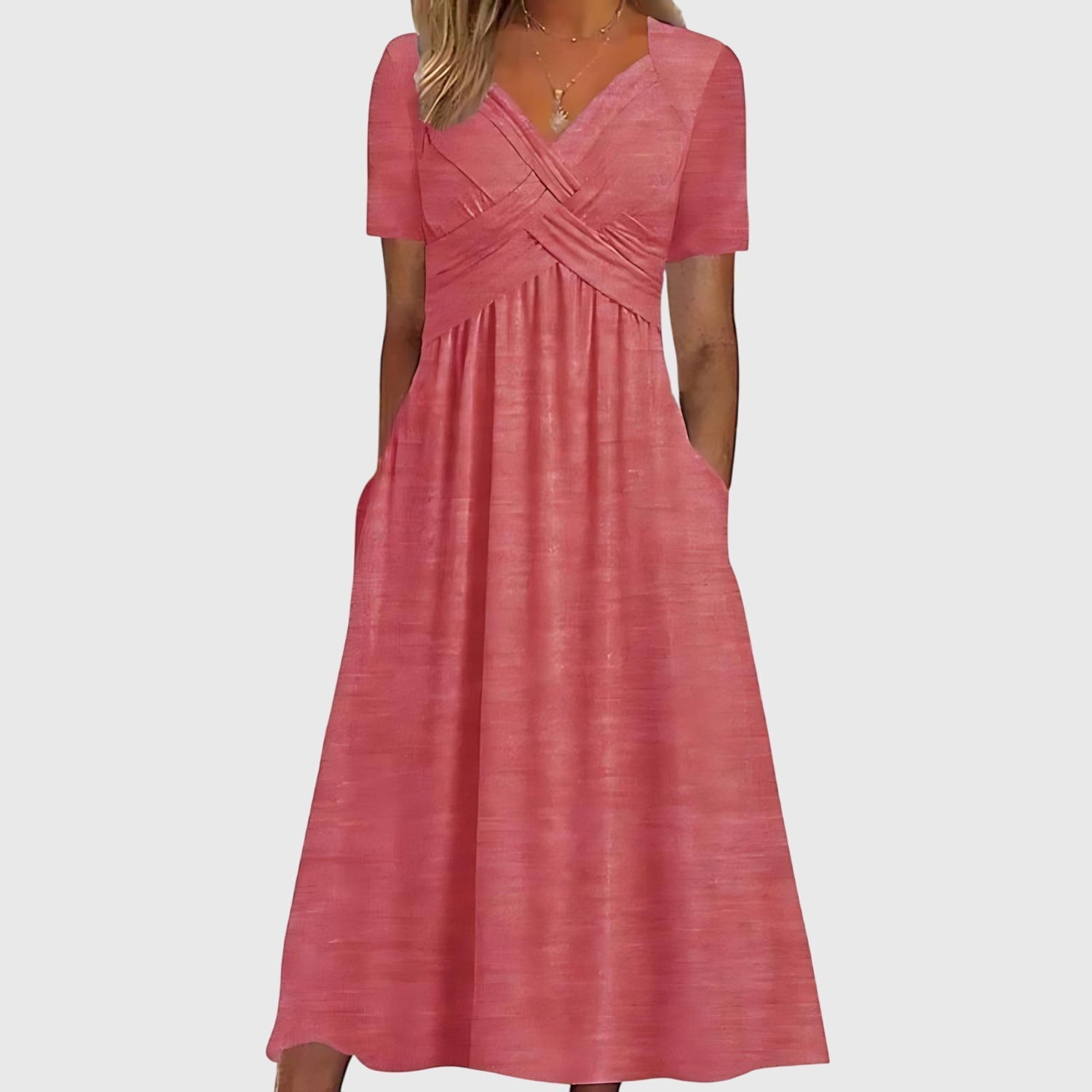 Women's Midi Dress A-line cut