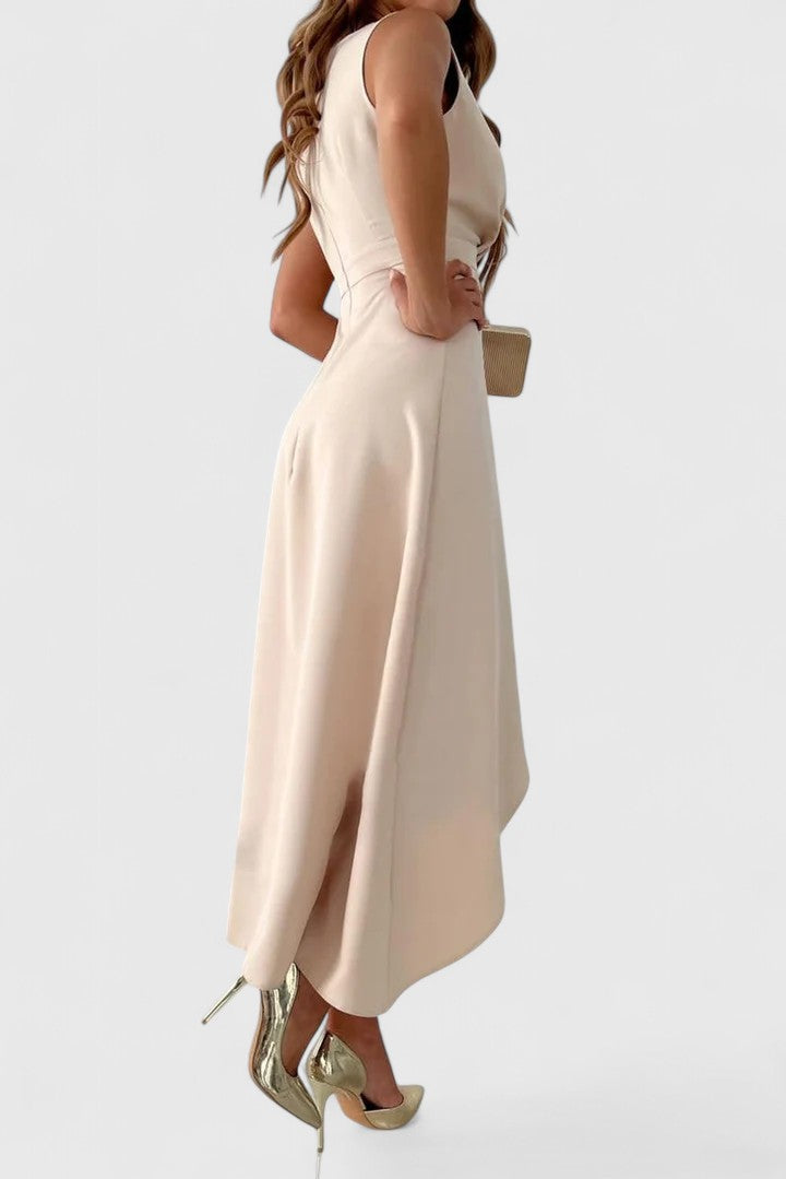 Women's Wedding Guest Dress V-neck