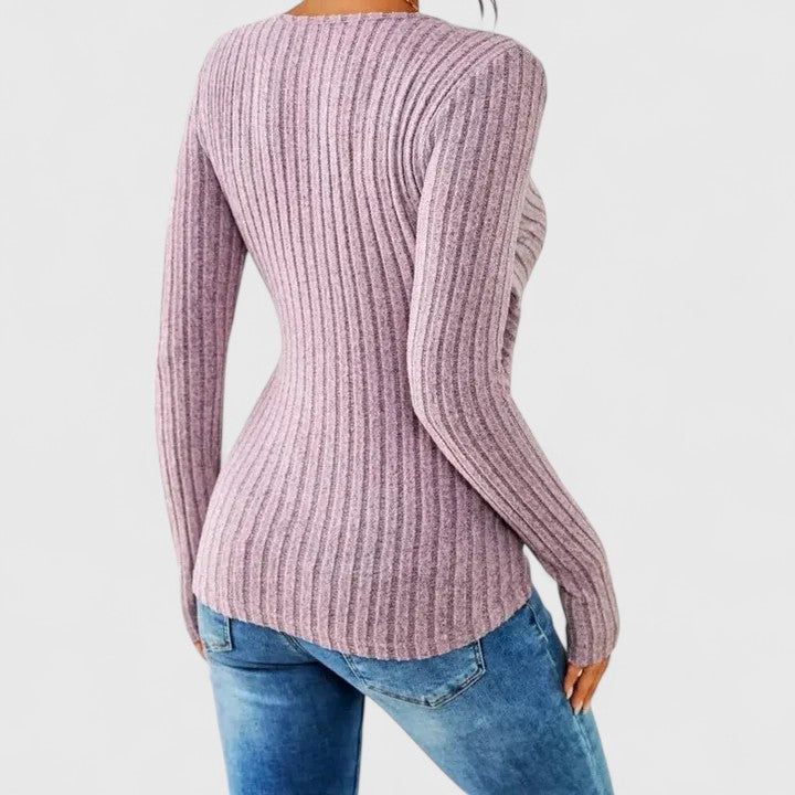 Robe femme col en V