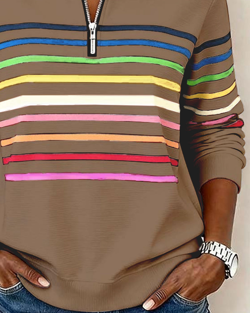 Vestido para mujer con patrón de rayas verticales