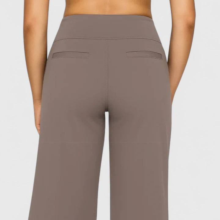 Women's Wide-Leg Pants side pockets