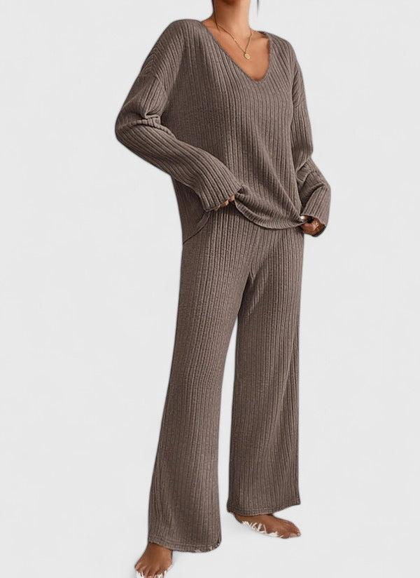 Maglione da donna con scollo a V