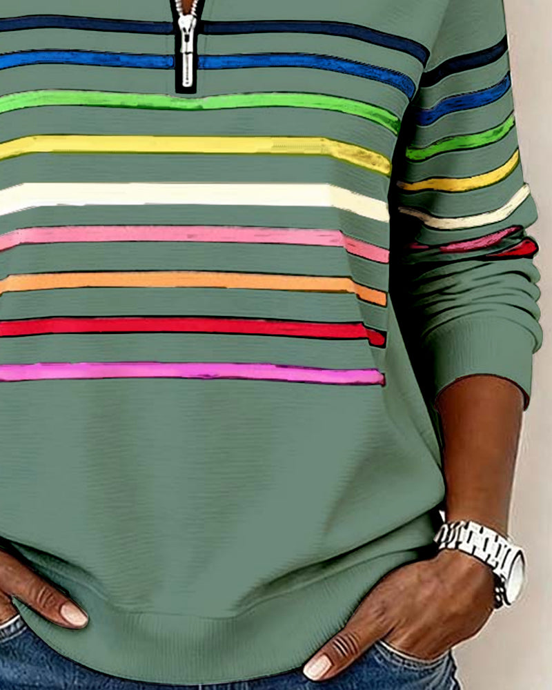 Vestido para mujer con patrón de rayas verticales