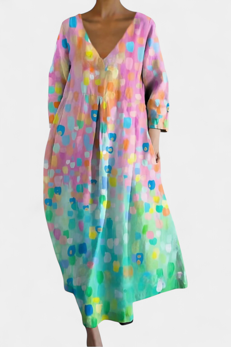Women's Dress V-neck
