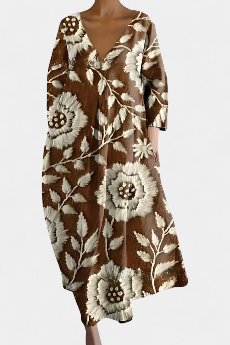 Women's Dress V-neck