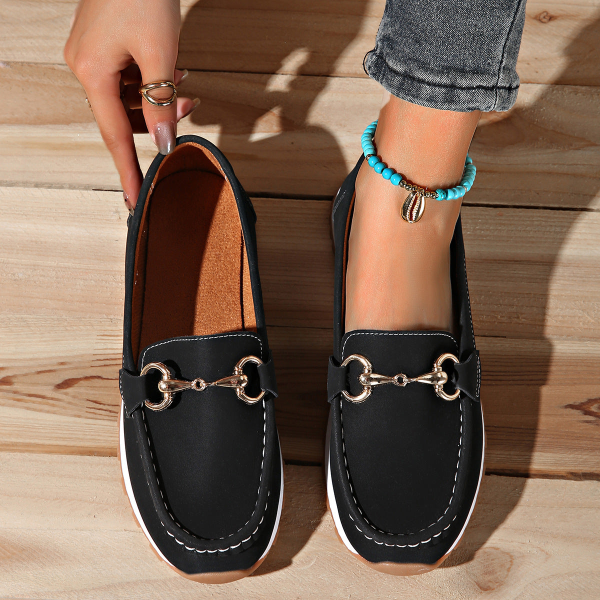 Women's Loafers Leather