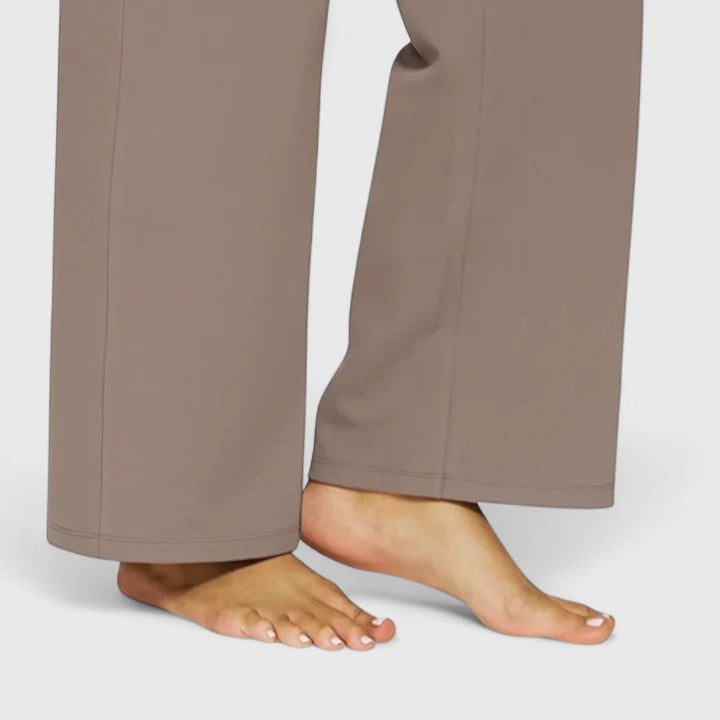 Women's Wide-Leg Pants side pockets
