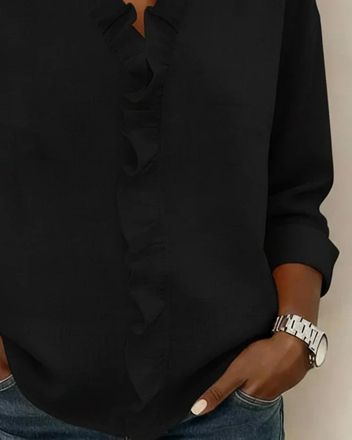 Women's Blouse V-neck