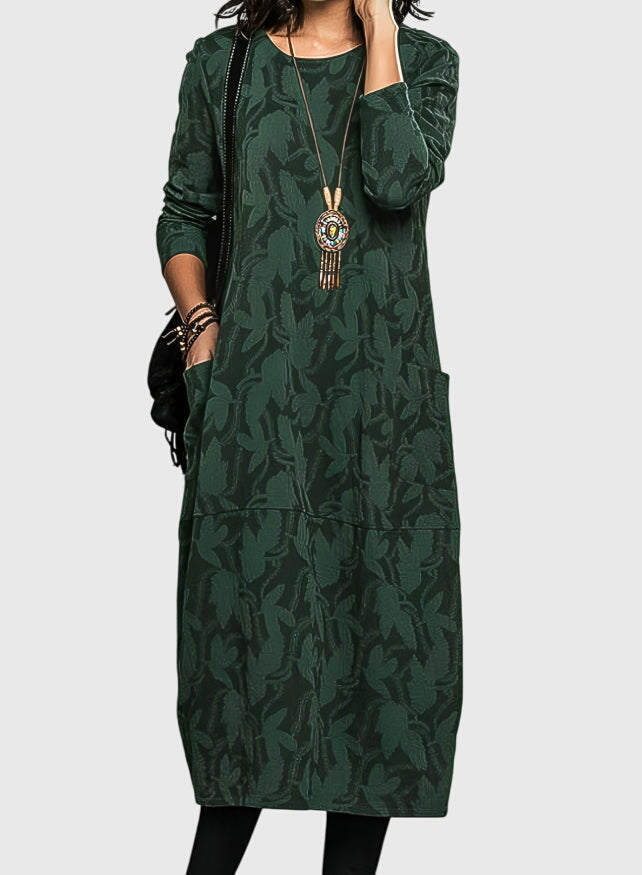Women's Midi Dress side pockets