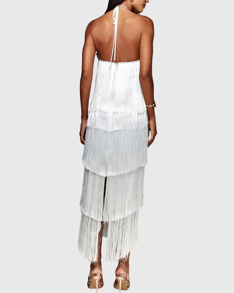 Women's Maxi Dress halter neck