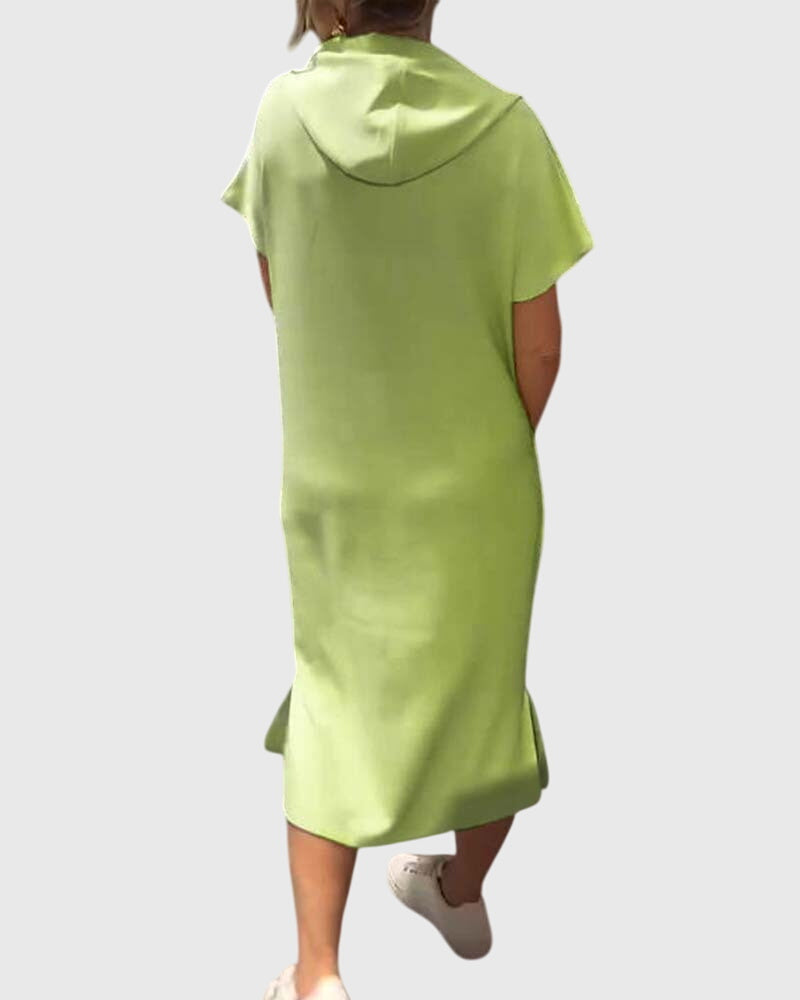 Women's Midi Dress side pockets