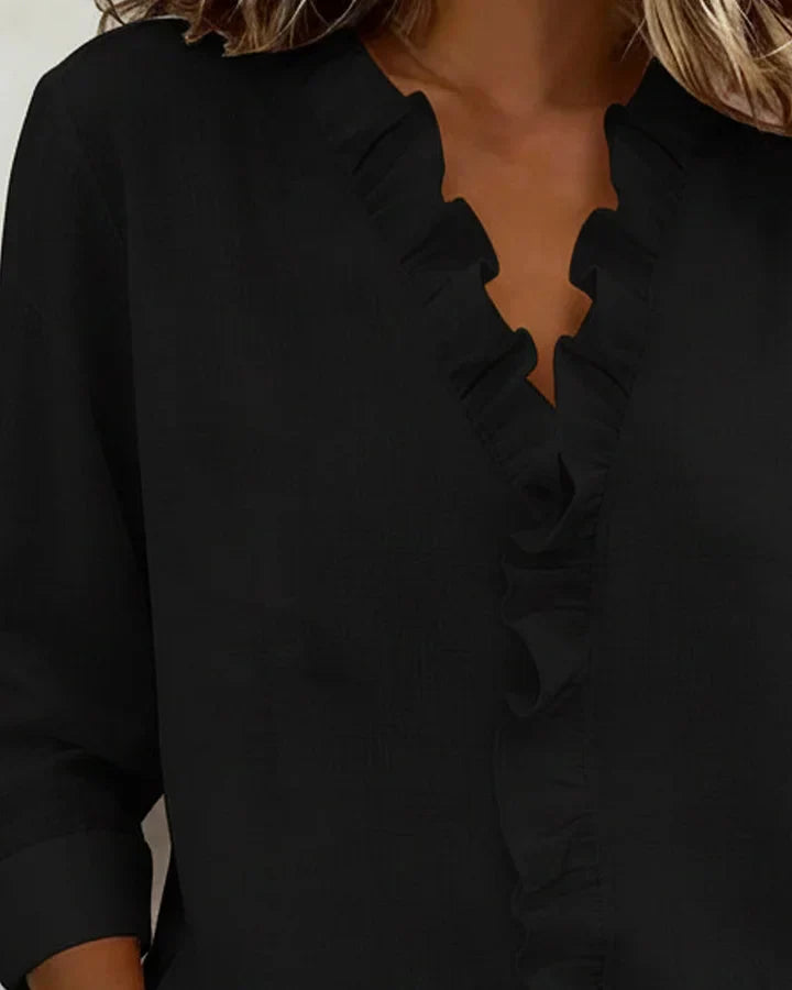 Women's Blouse V-neck