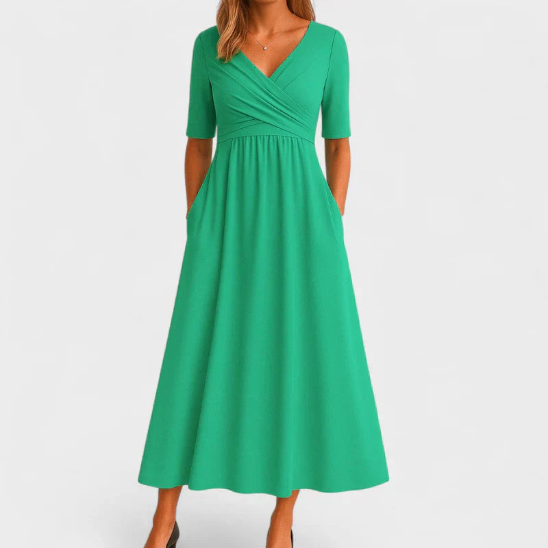 Women's Midi Dress A-line cut