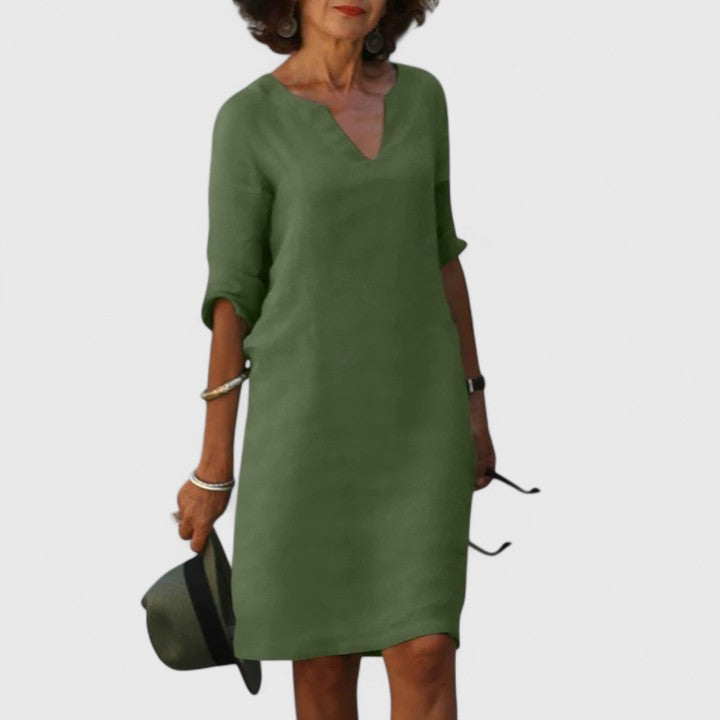 Women's Dress V-neck