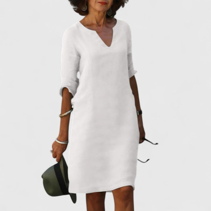 Women's Dress V-neck