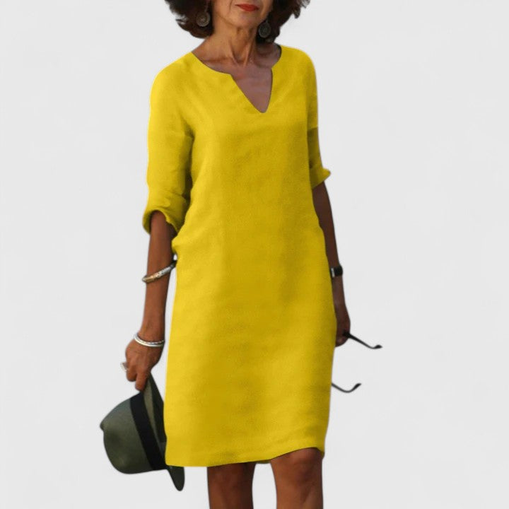 Women's Dress V-neck
