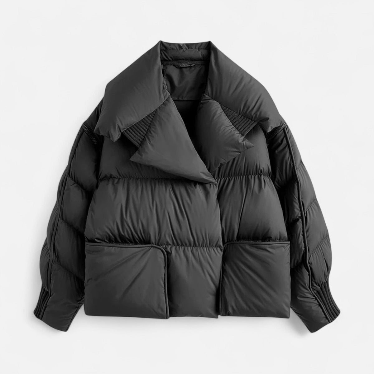 Women's Down Jacket with Removable Sleeves