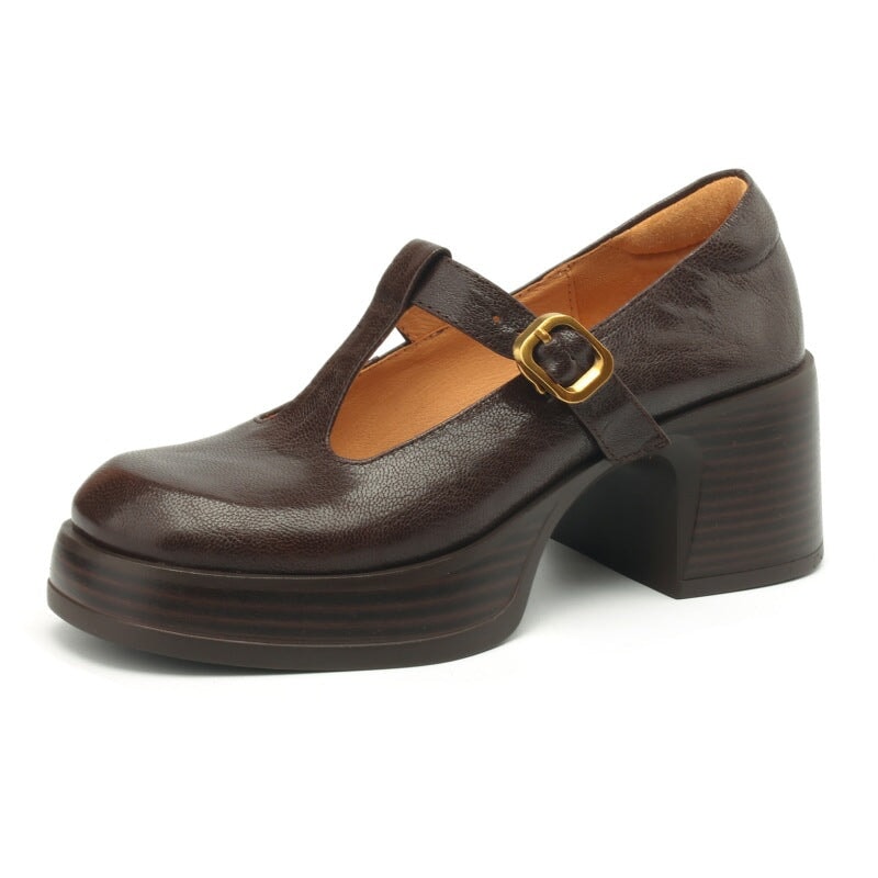Women's Mary Janes Leather