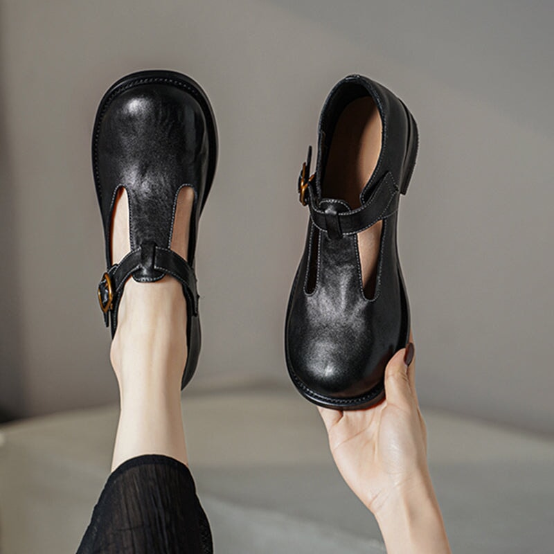Women's Mary Janes Leather