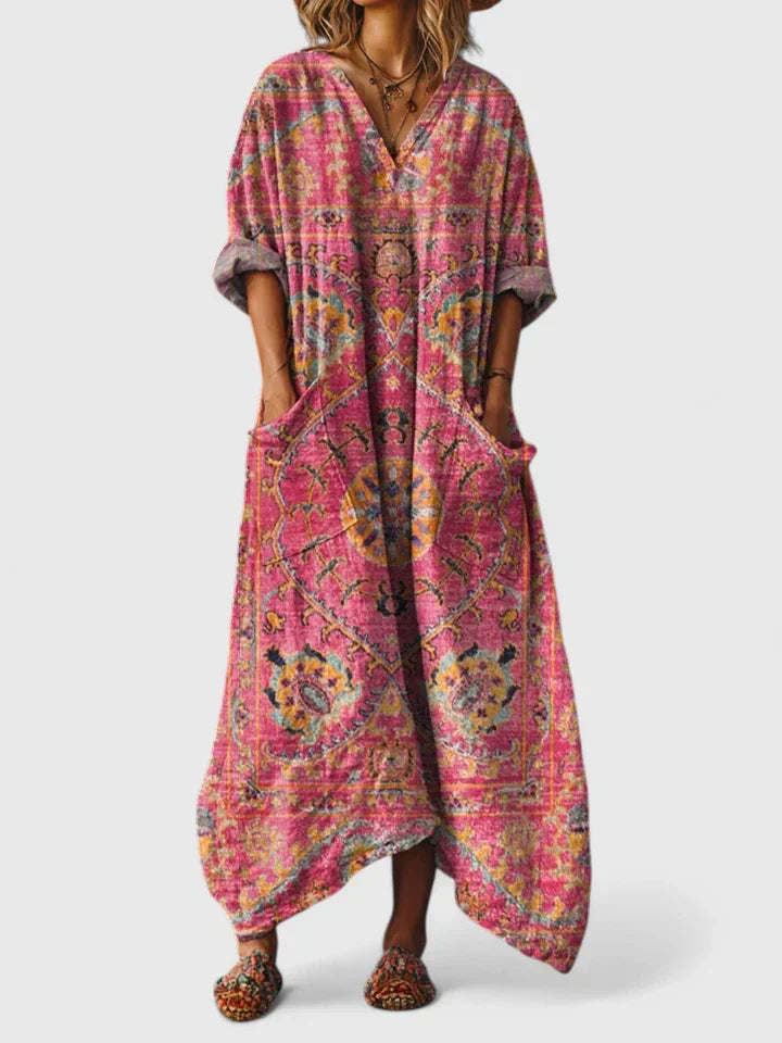 Women's Dress V-neck