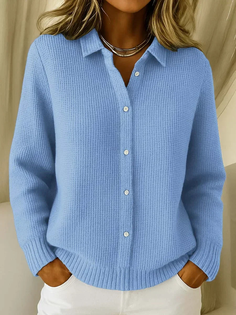 Women's Knit Cardigan with Open Front