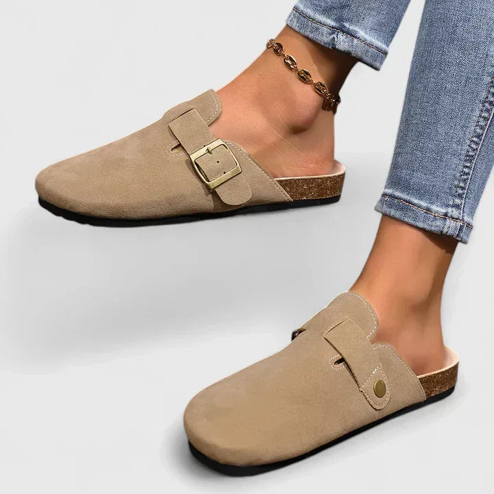 Mocasines para mujer con soporte ortopédico
