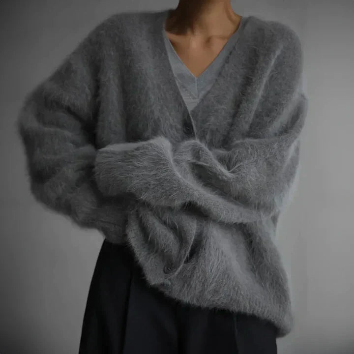 Women's Ultra-Soft Cardigan Silky Drape Everyday Layer