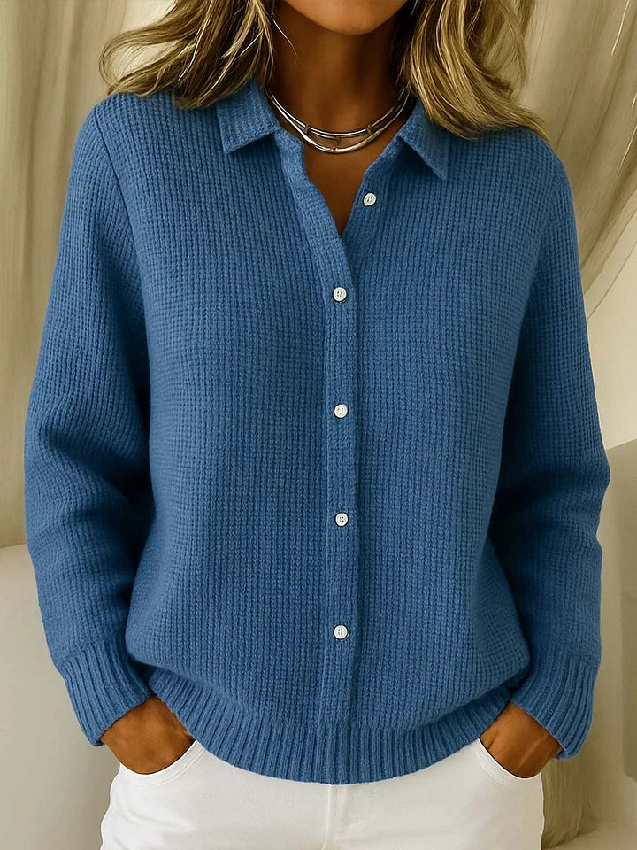 Women's Knit Cardigan with Open Front