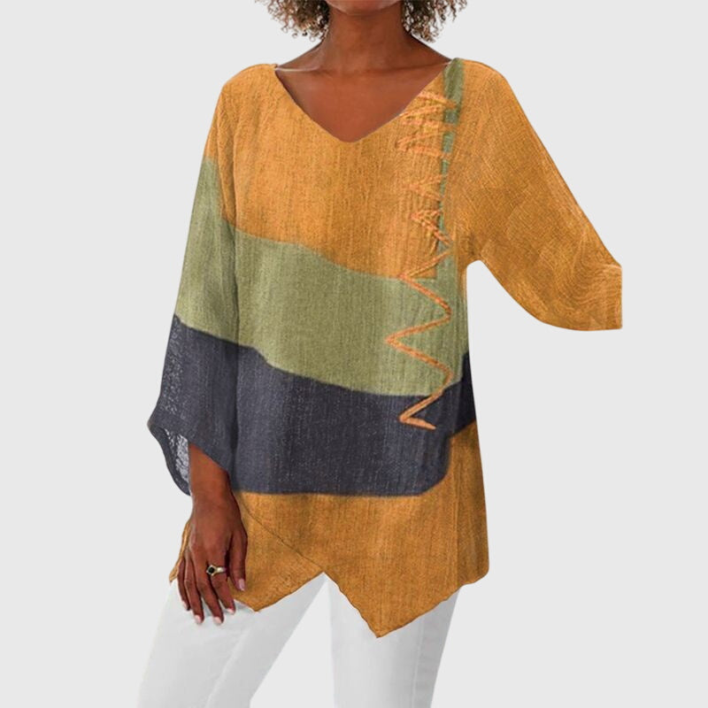 Vestito da donna con scollo a V