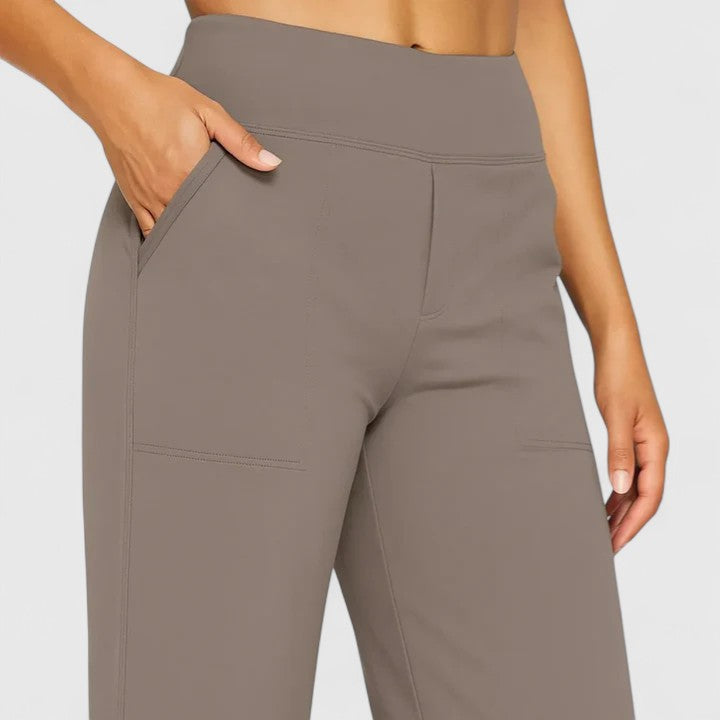 Women's Wide-Leg Pants side pockets