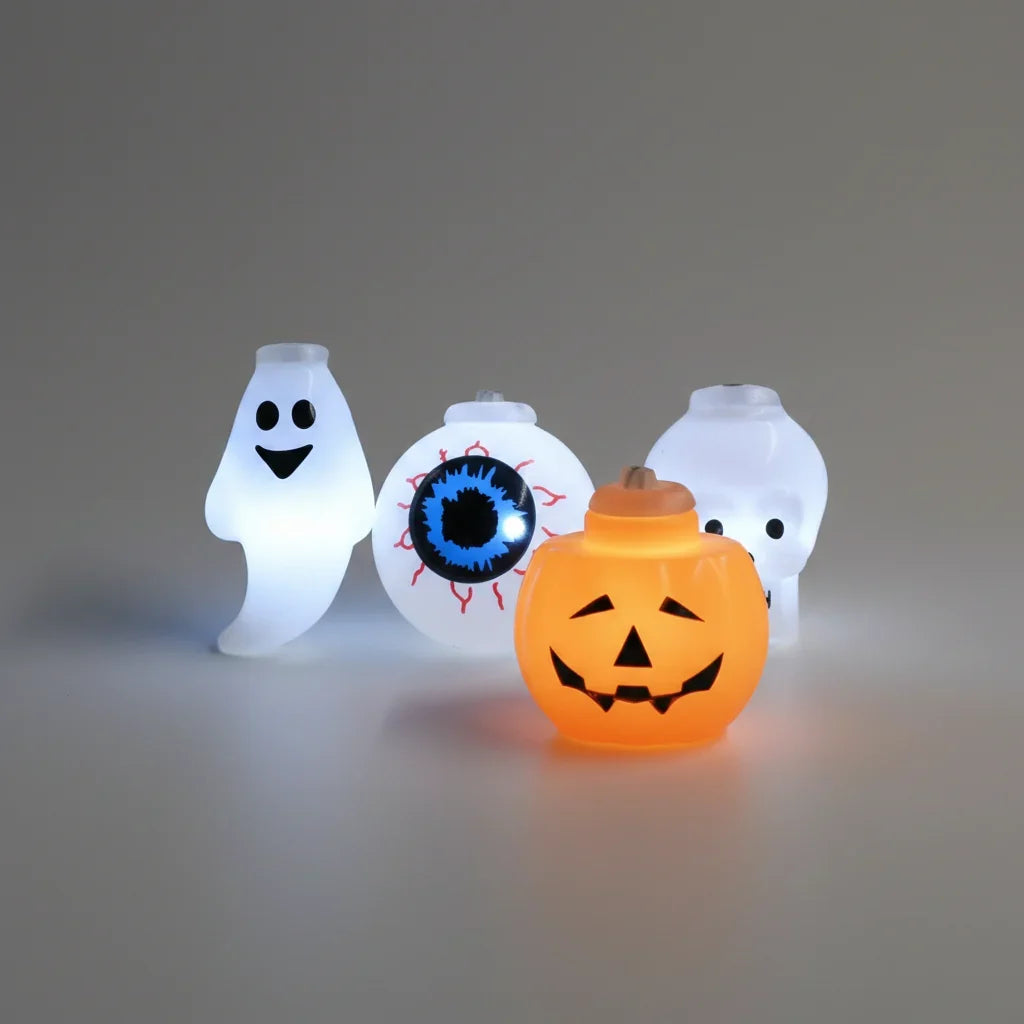 LED Halloween Motif Garland Light-Up Party Decoration