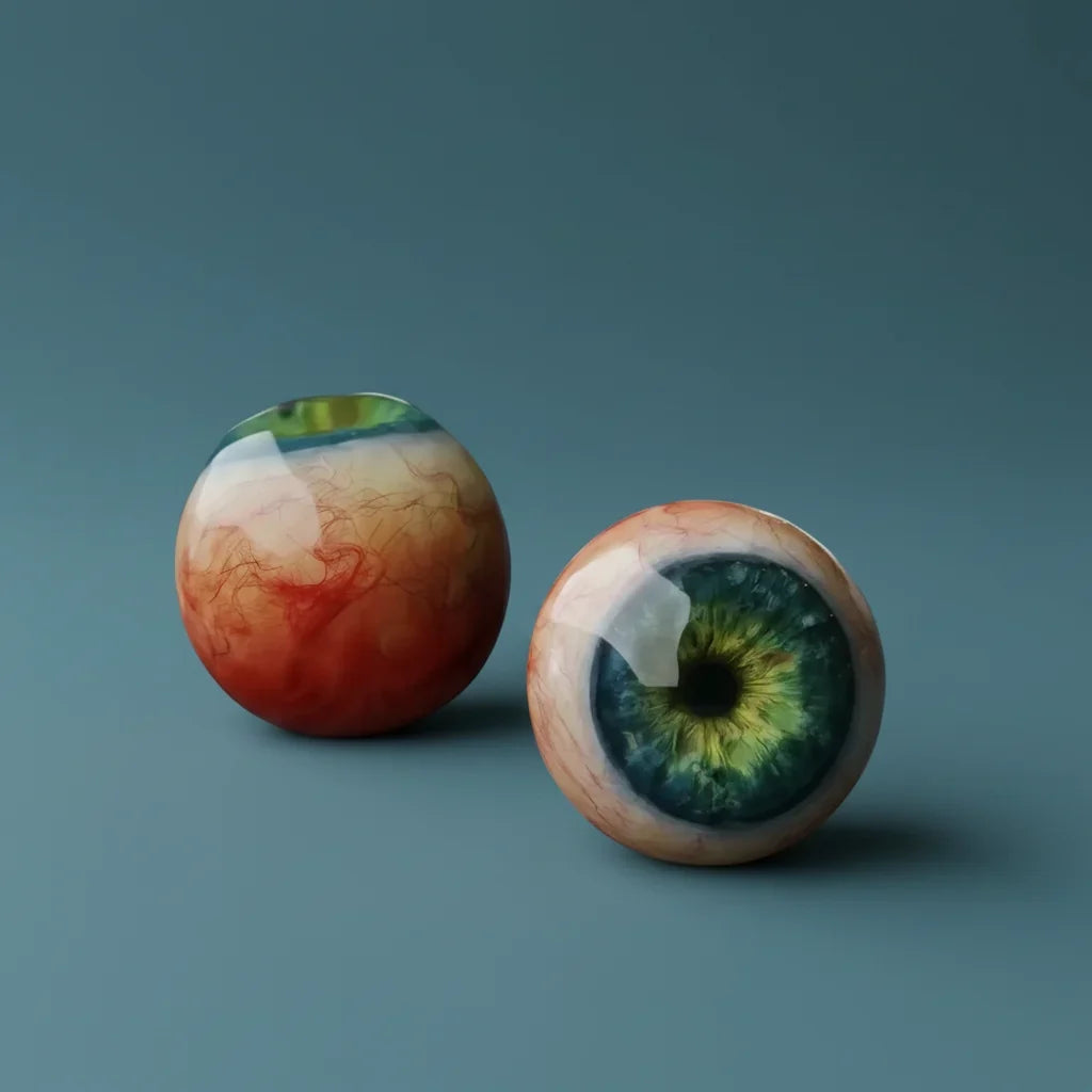 Decorazione d'accento con occhio di mostro realistico per interni a tema Halloween