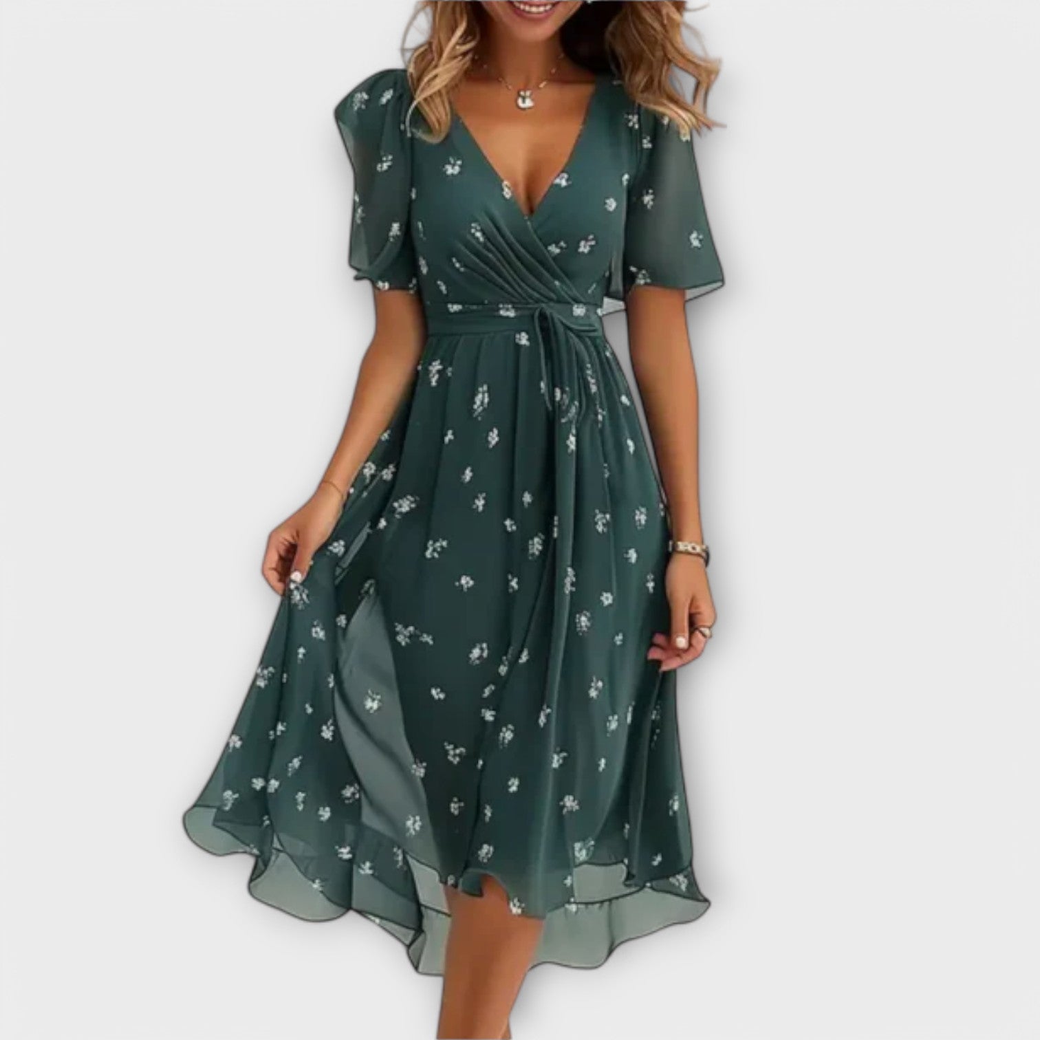 Women's Maxi Dress V-neck
