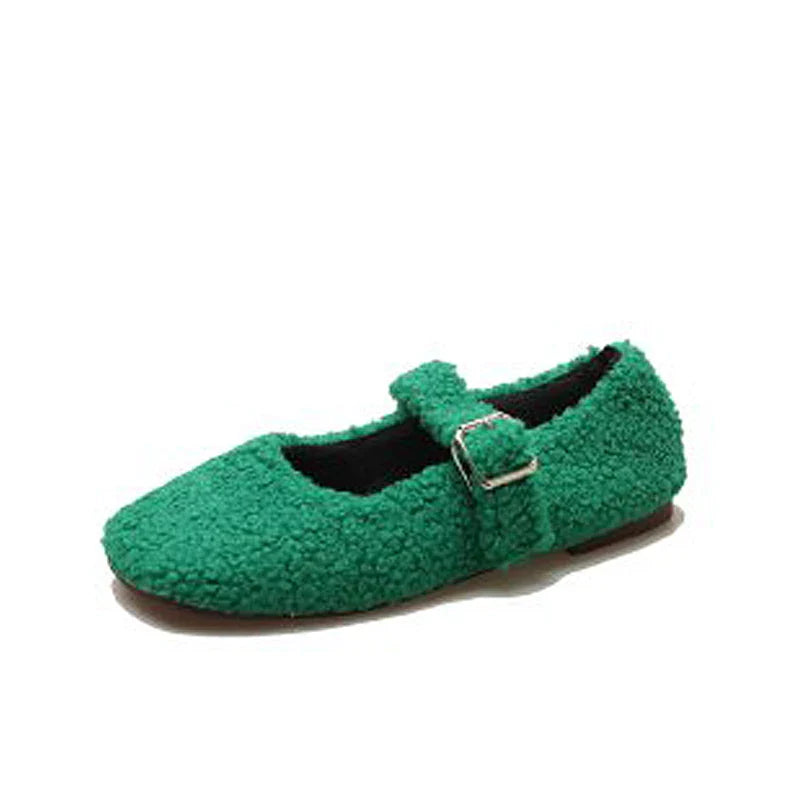 Zapatos Mary Jane de mujer de cuero