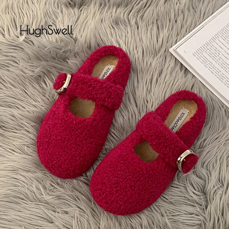 Mary Jane da donna in pelle