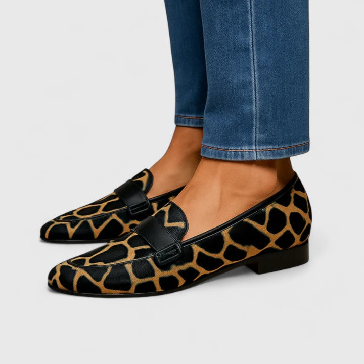 Women's Loafers lace trim