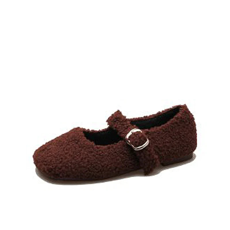 Zapatos Mary Jane de mujer de cuero