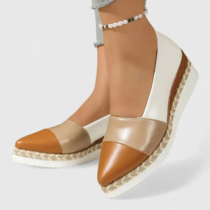 Mocasines para mujer con soporte ortopédico