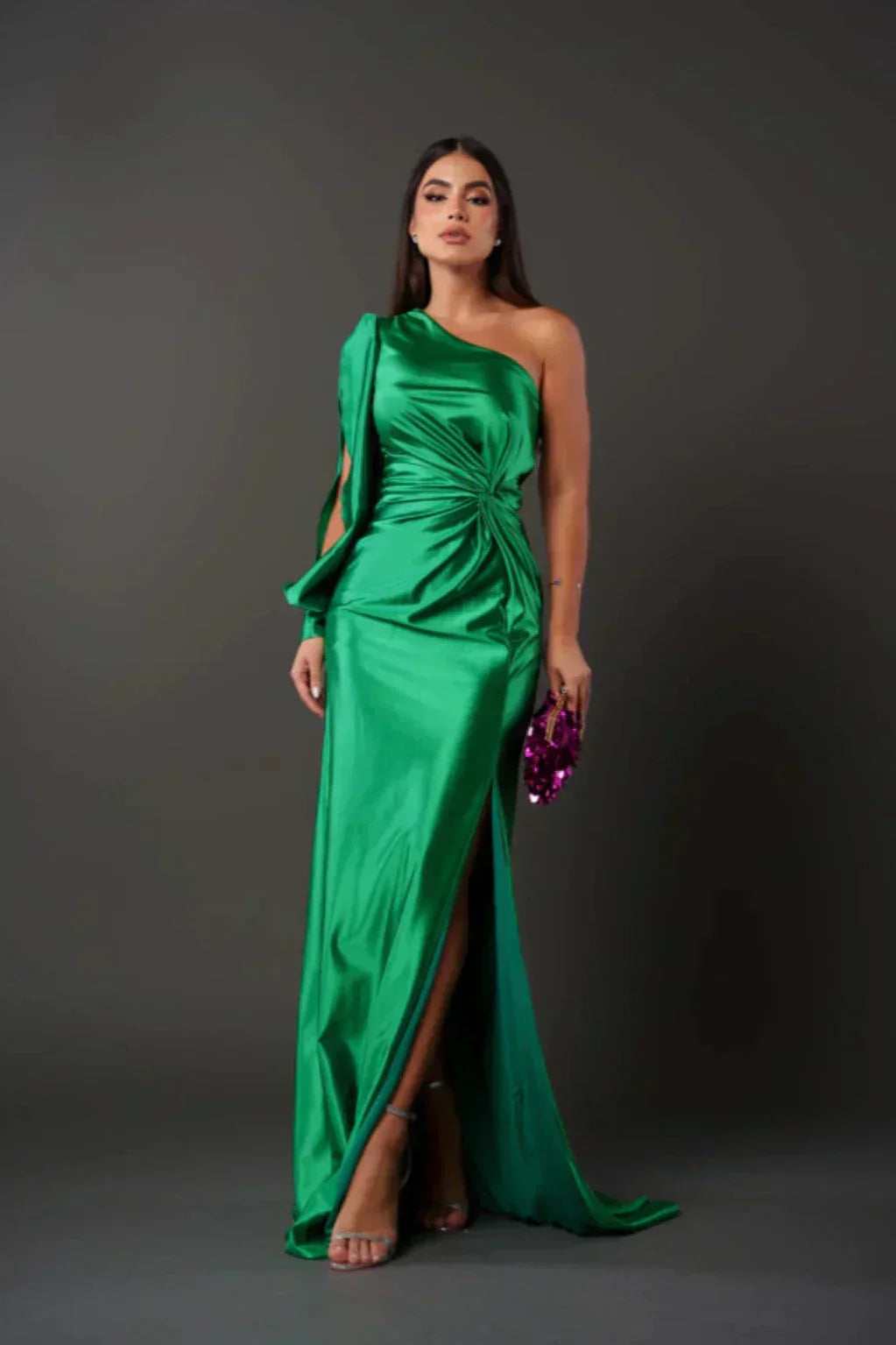 Women's Evening Dress Satin