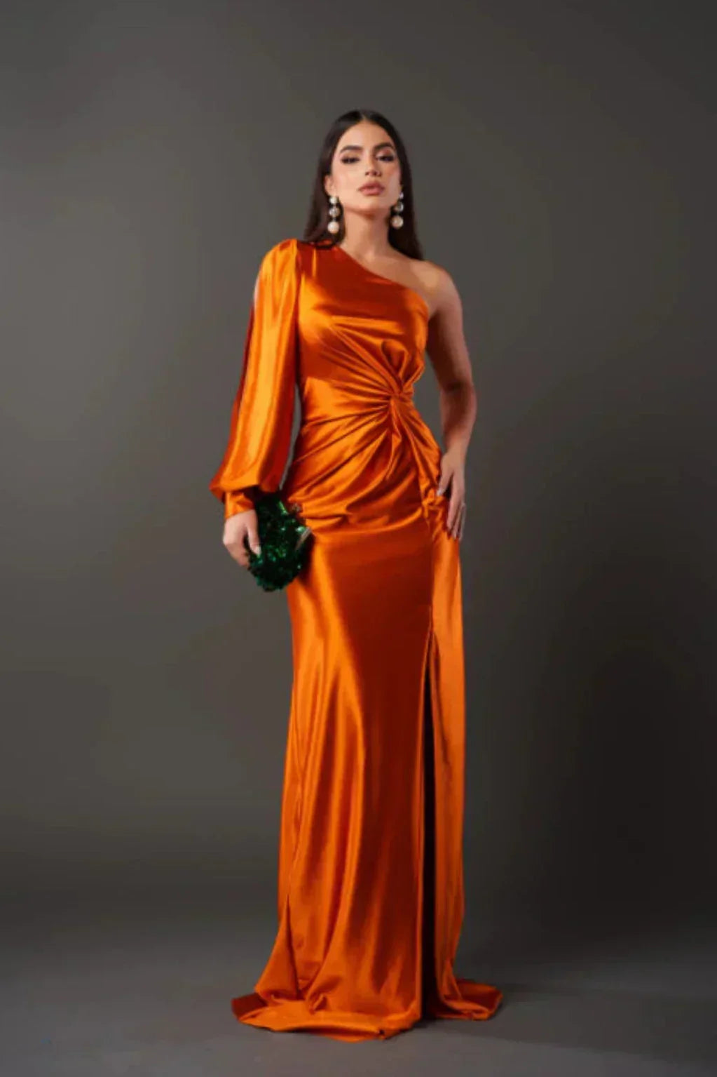 Women's Evening Dress Satin