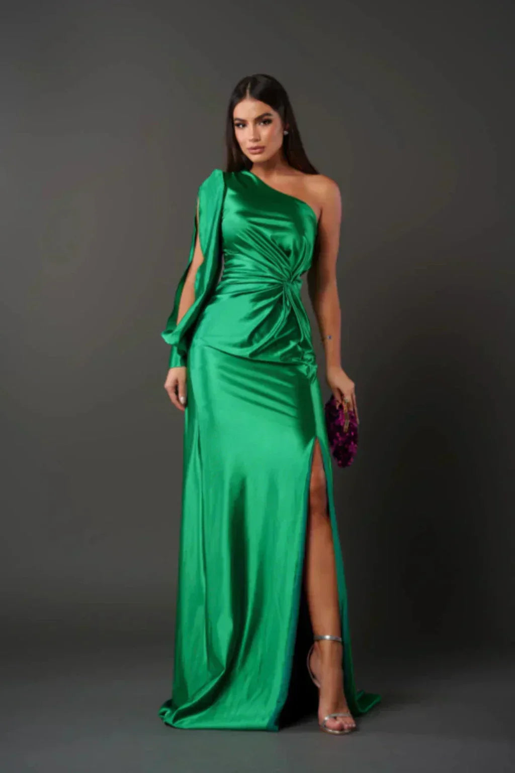 Women's Evening Dress Satin