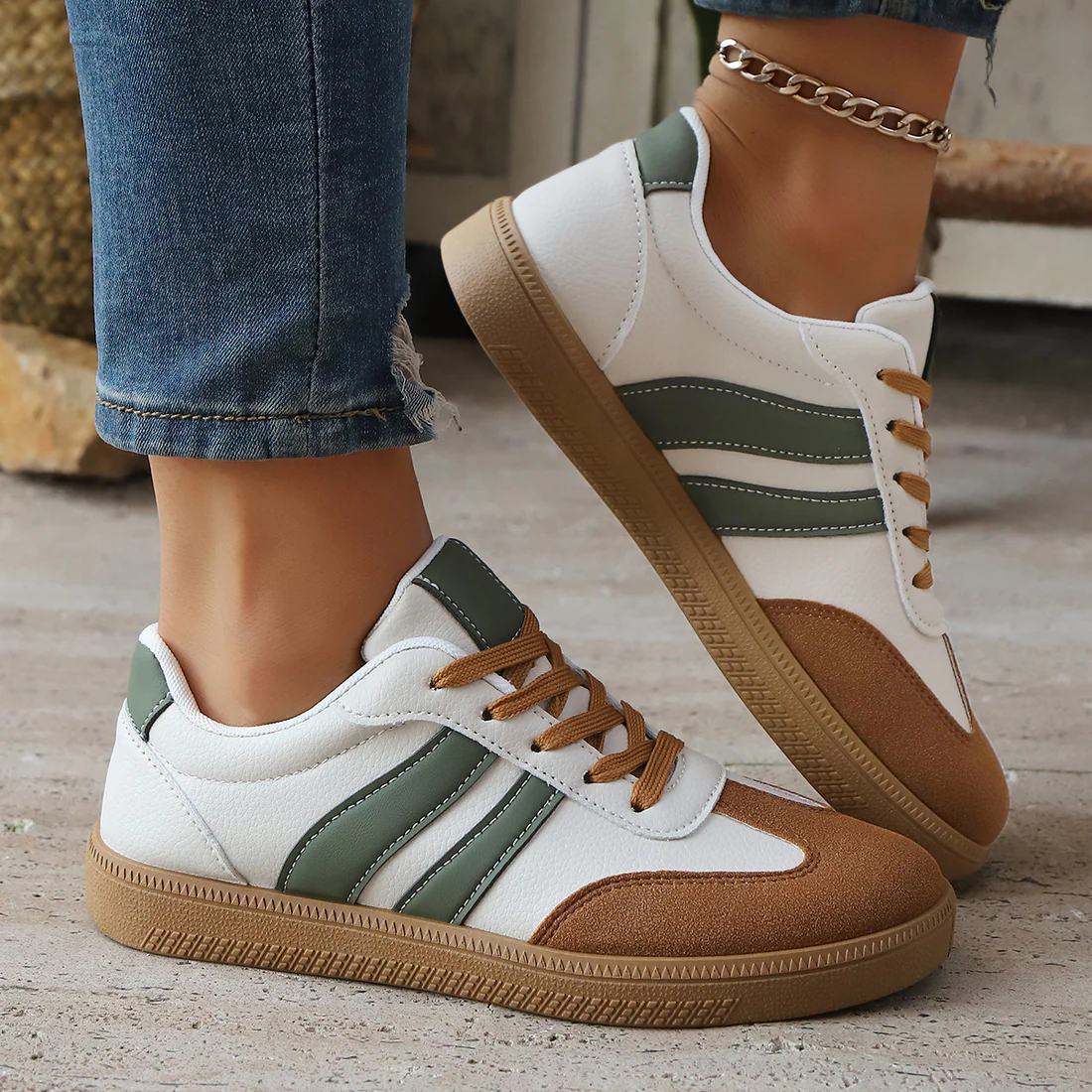 Zapatillas para mujer con soporte ortopédico