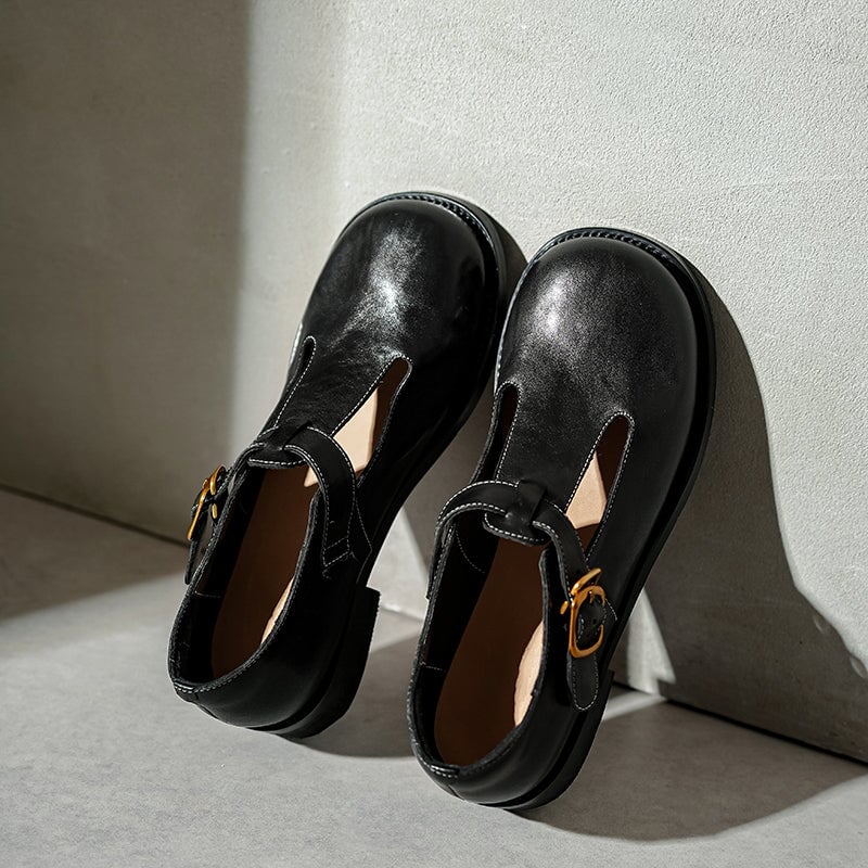 Women's Mary Janes Leather