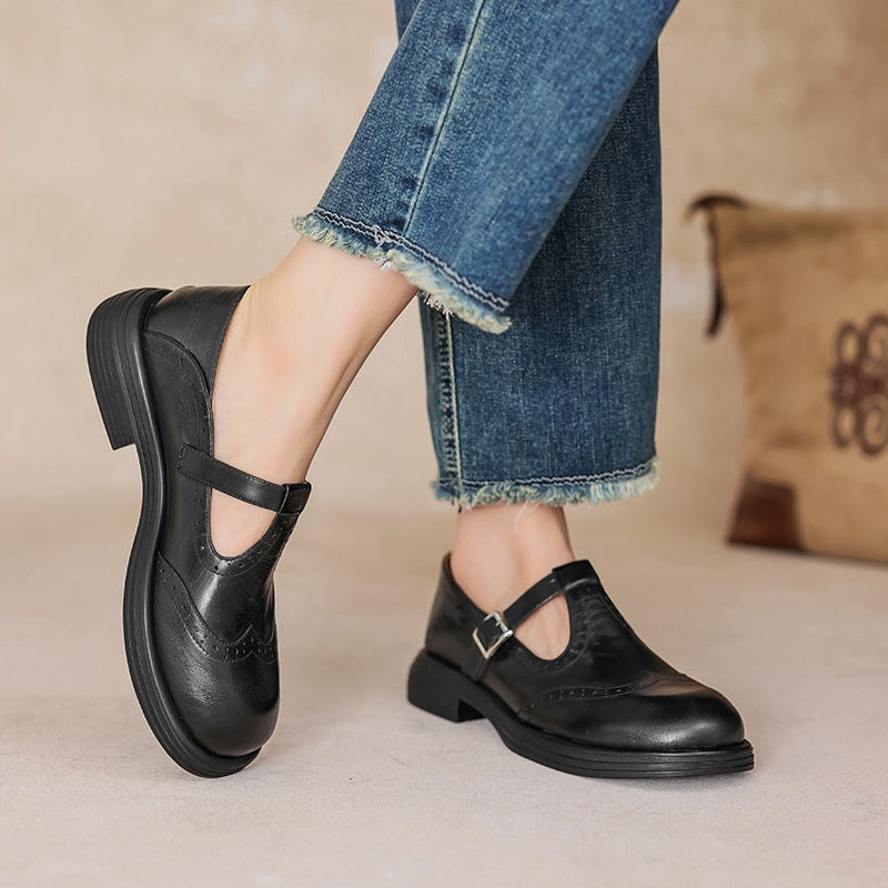 Women's Mary Janes Leather